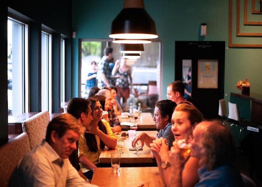 The restaurant table beats out the kitchen table
